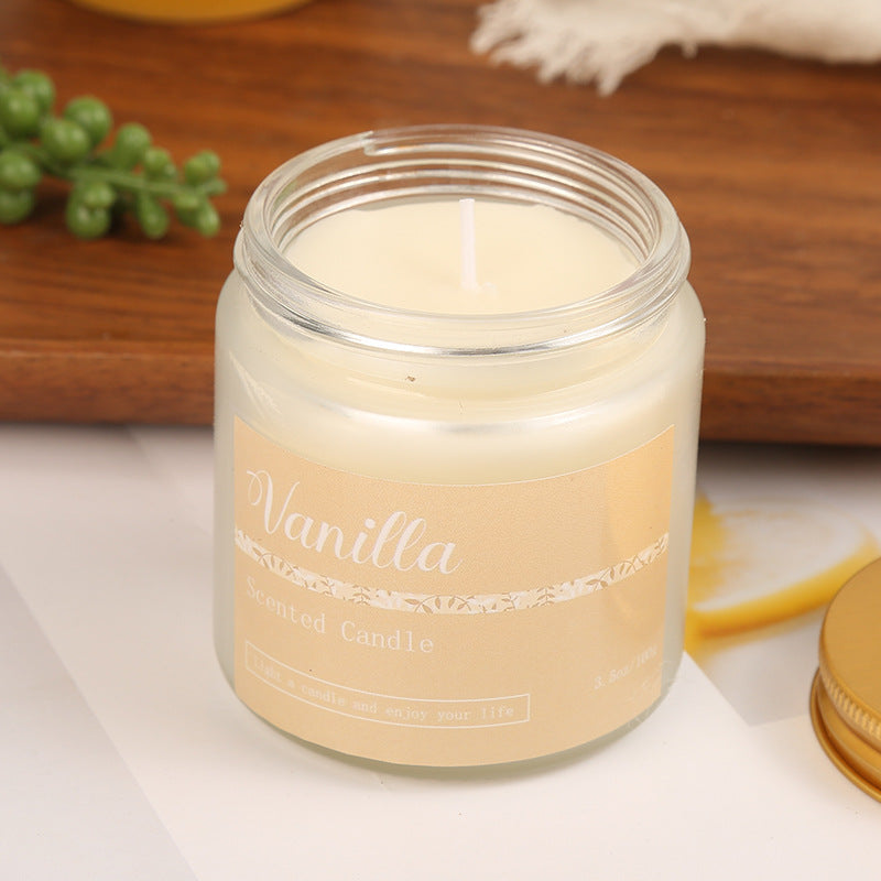 Classic Glass Scented Candle – Botanical Fragrance Collection Hypersku