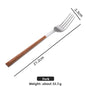 Wood Handle Stainless Steel Cutlery Set 4-Piece Hypersku