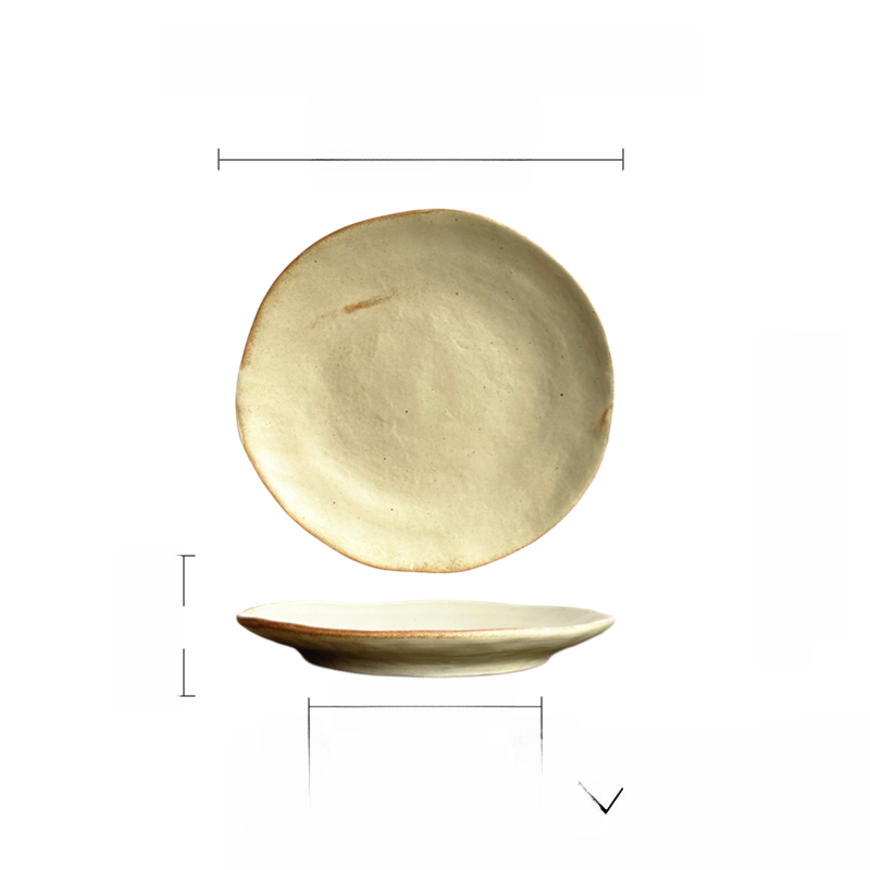 Japanese Style Matte Ceramic Dinner Plates Hypersku