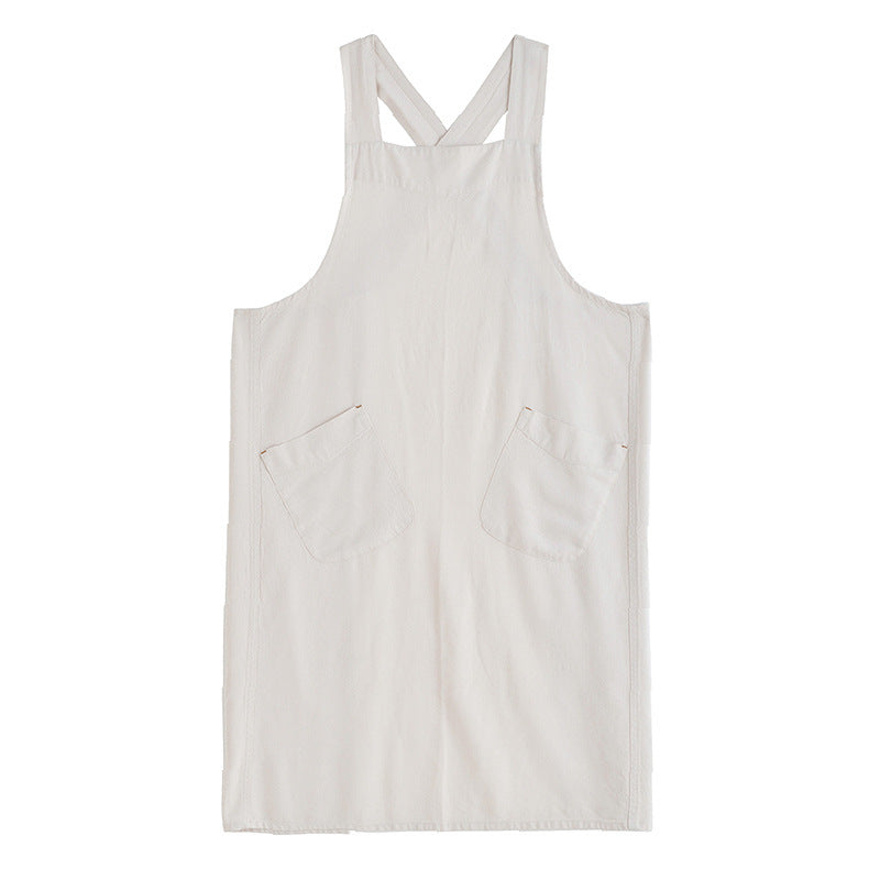 Simple Linen Apron for Kitchen and Cafe Hypersku