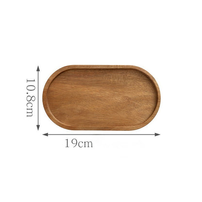 Acacia Wood Serving Tray Collection Hypersku