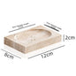 Yellow Travertine Bathroom Toiletry Storage Set Hypersku