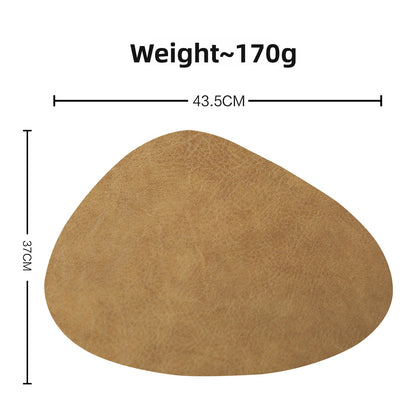 Leather Table Placemats Heat Resistant Waterproof Hypersku
