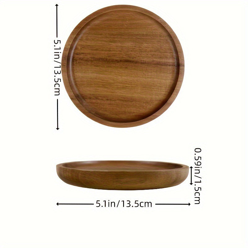 Acacia Wood Serving Tray Collection Hypersku