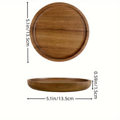 Acacia Wood Serving Tray Collection Hypersku