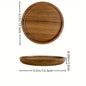 Acacia Wood Serving Tray Collection Hypersku