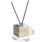 Yellow Travertine Bathroom Toiletry Storage Set Hypersku