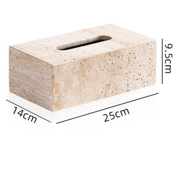 Yellow Travertine Bathroom Organizer Set Hypersku