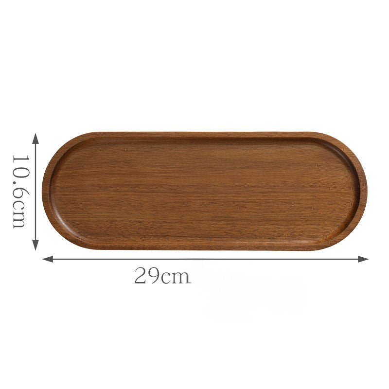 Acacia Wood Serving Tray Collection Hypersku