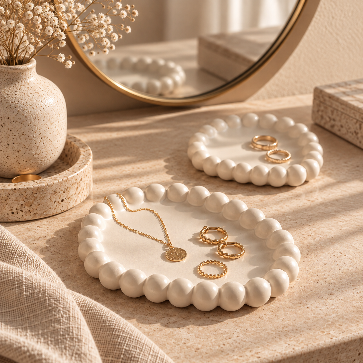 Beaded Edge Jewellery Tray Hypersku
