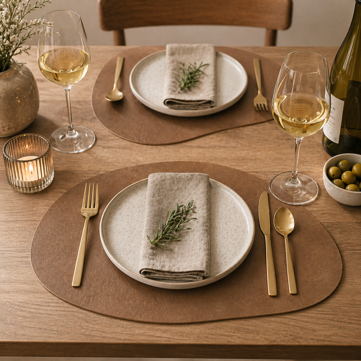 PRICE!!! Sculpted Leather Placemat Hypersku
