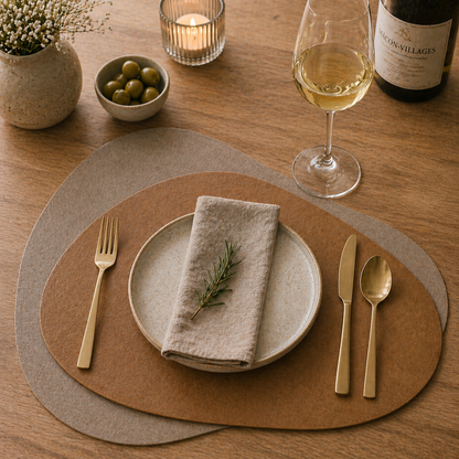 PRICE!!! Sculpted Leather Placemat Hypersku