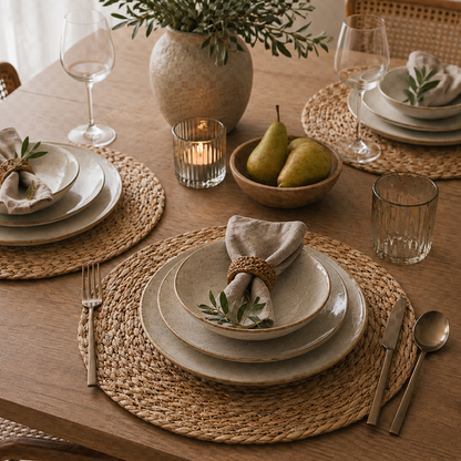 PRICE!!! Handwoven Straw Placemat Hypersku