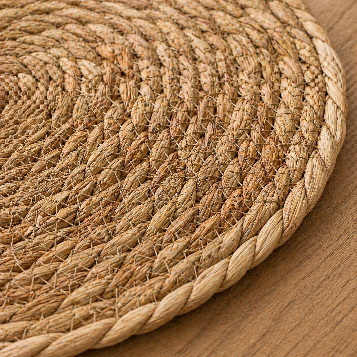 PRICE!!! Handwoven Straw Placemat Hypersku