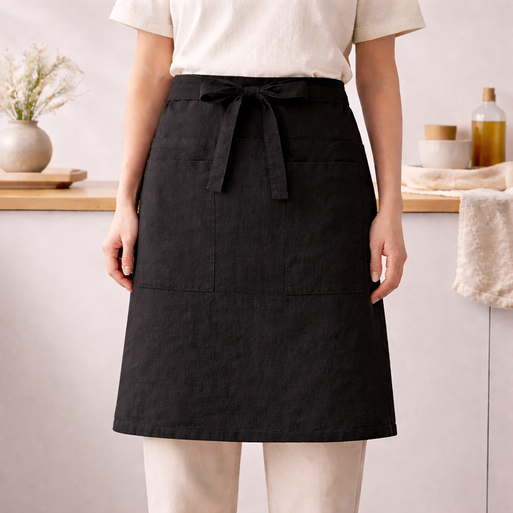 PRICE!!! Soft Linen Kitchen Apron Hypersku