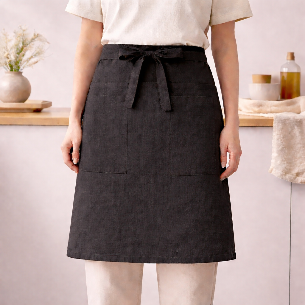 PRICE!!! Soft Linen Kitchen Apron Hypersku