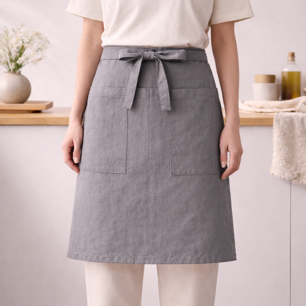 PRICE!!! Soft Linen Kitchen Apron Hypersku