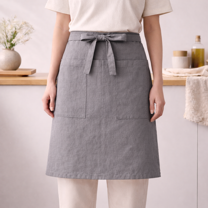 PRICE!!! Soft Linen Kitchen Apron Hypersku