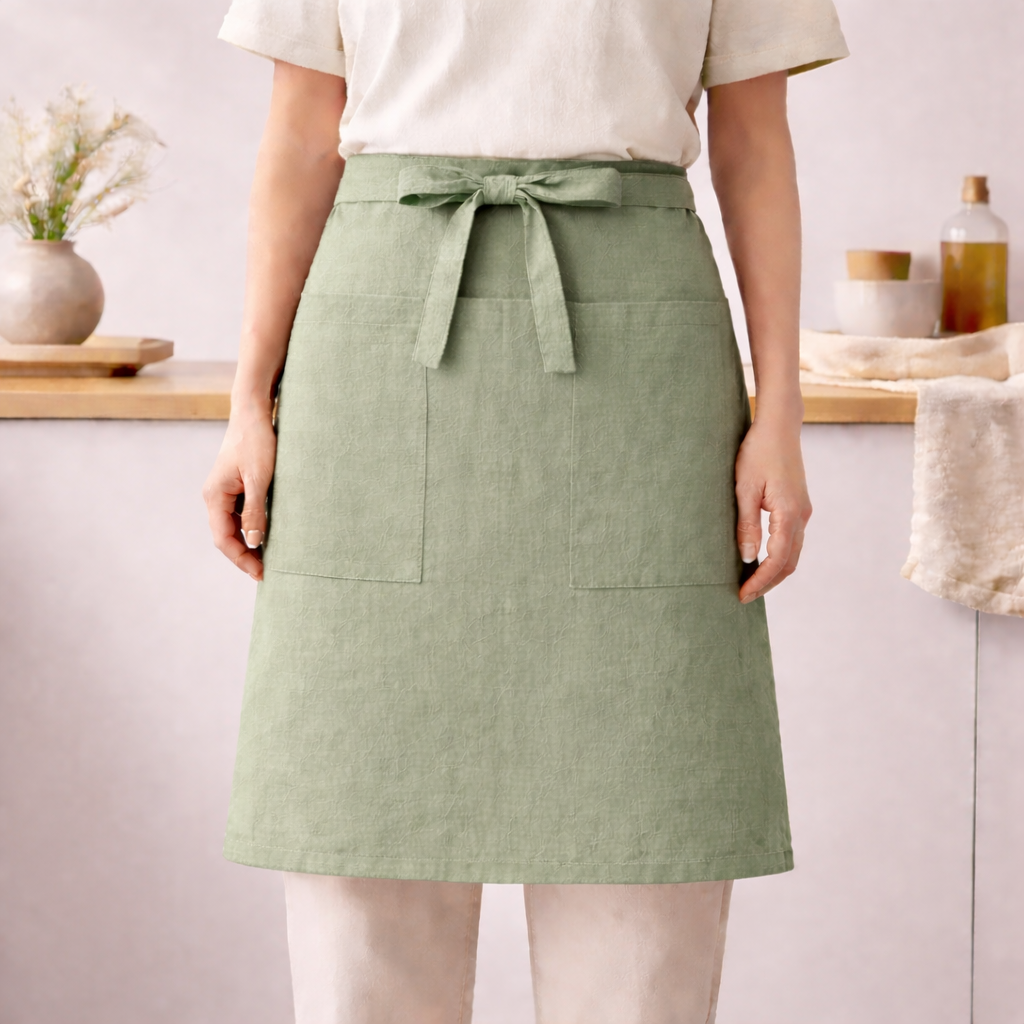 PRICE!!! Soft Linen Kitchen Apron Hypersku