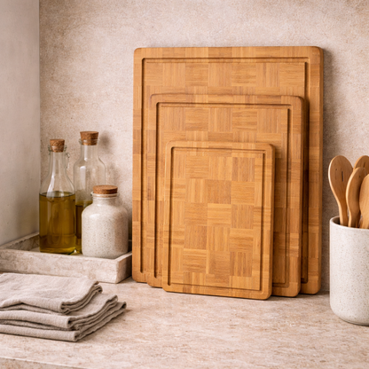 Bamboo Kitchen Cutting Board Hypersku
