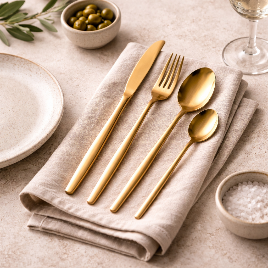 Nordic Stainless Steel Cutlery Set Hypersku