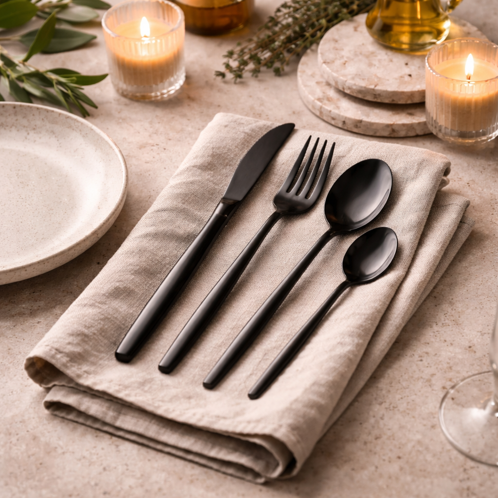 Nordic Stainless Steel Cutlery Set Hypersku
