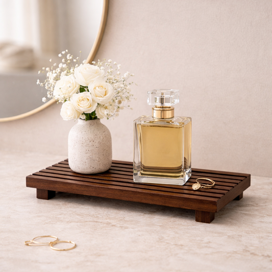 Minimalist Wooden Display Tray Stand Hypersku