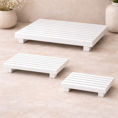 Minimalist Wooden Display Tray Stand Hypersku
