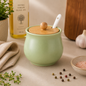 PRICE!!! Ceramic Seasoning Jar Set – Bamboo Lid Hypersku