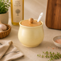 PRICE!!! Ceramic Seasoning Jar Set – Bamboo Lid Hypersku
