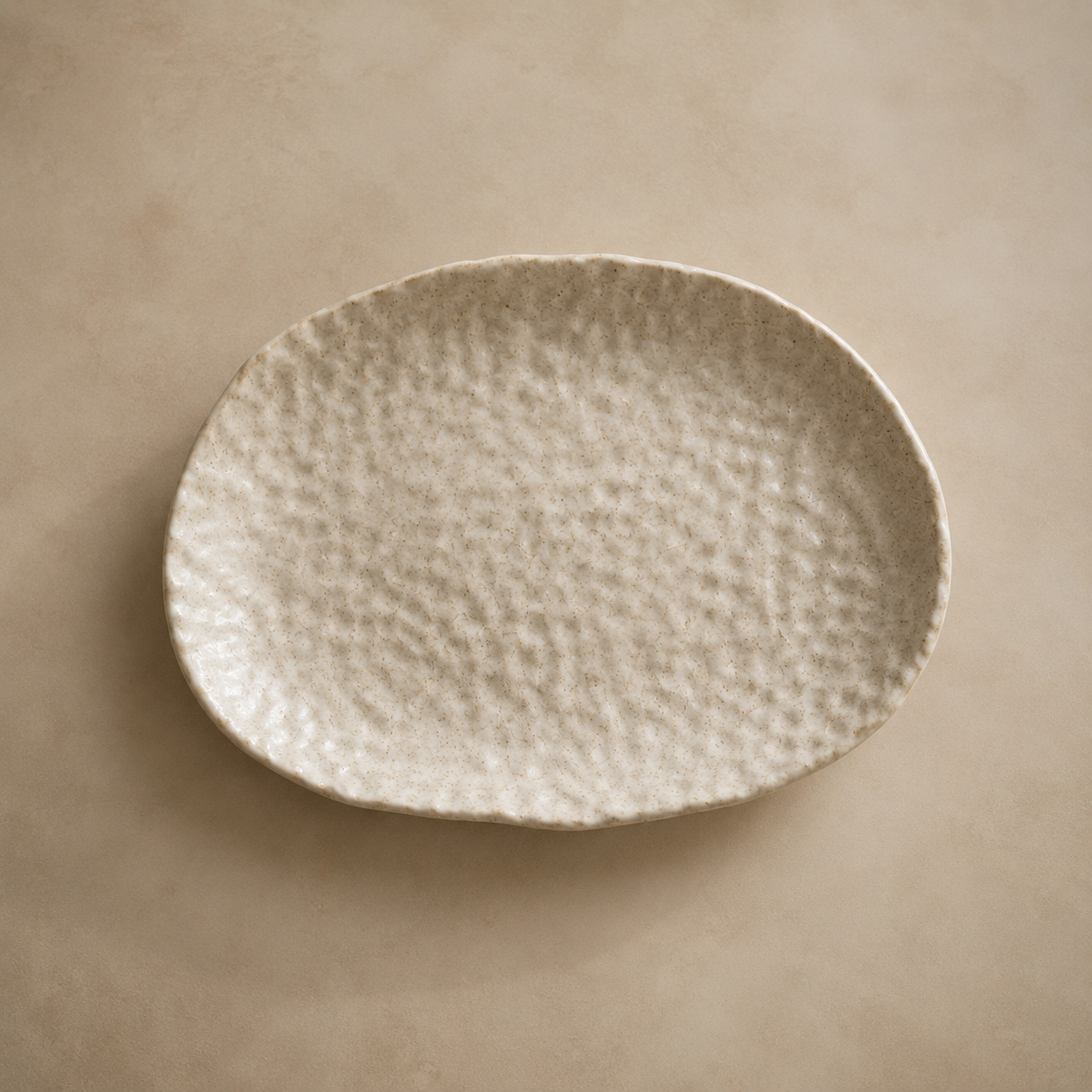 PRICE!!! Japanese Irregular Stoneware Serving Plate Hypersku