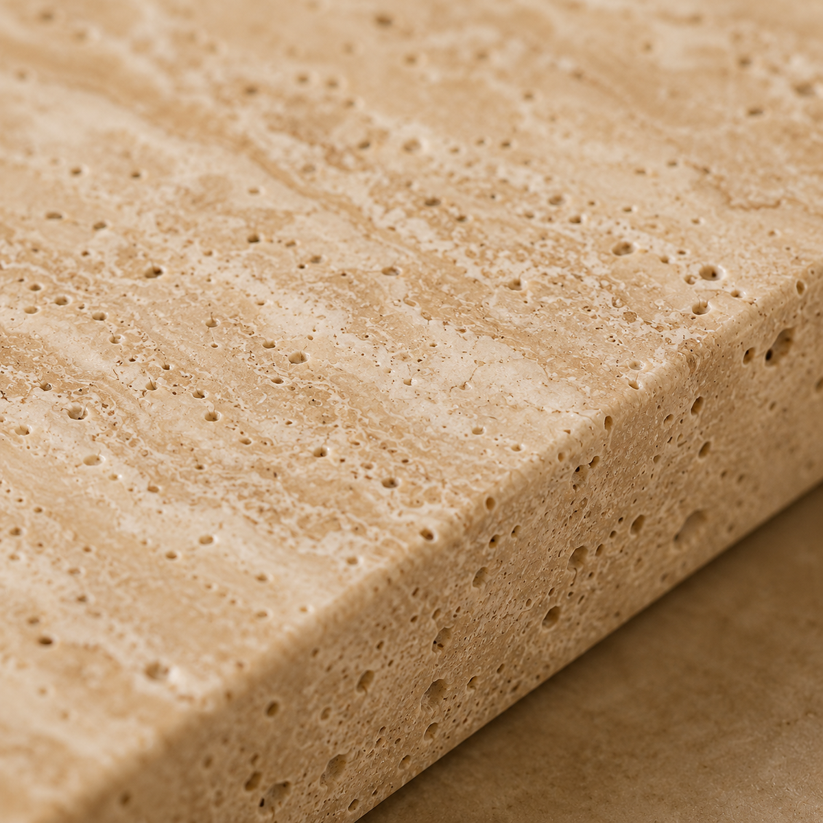 Yellow Travertine Bathroom Organizer Set Hypersku