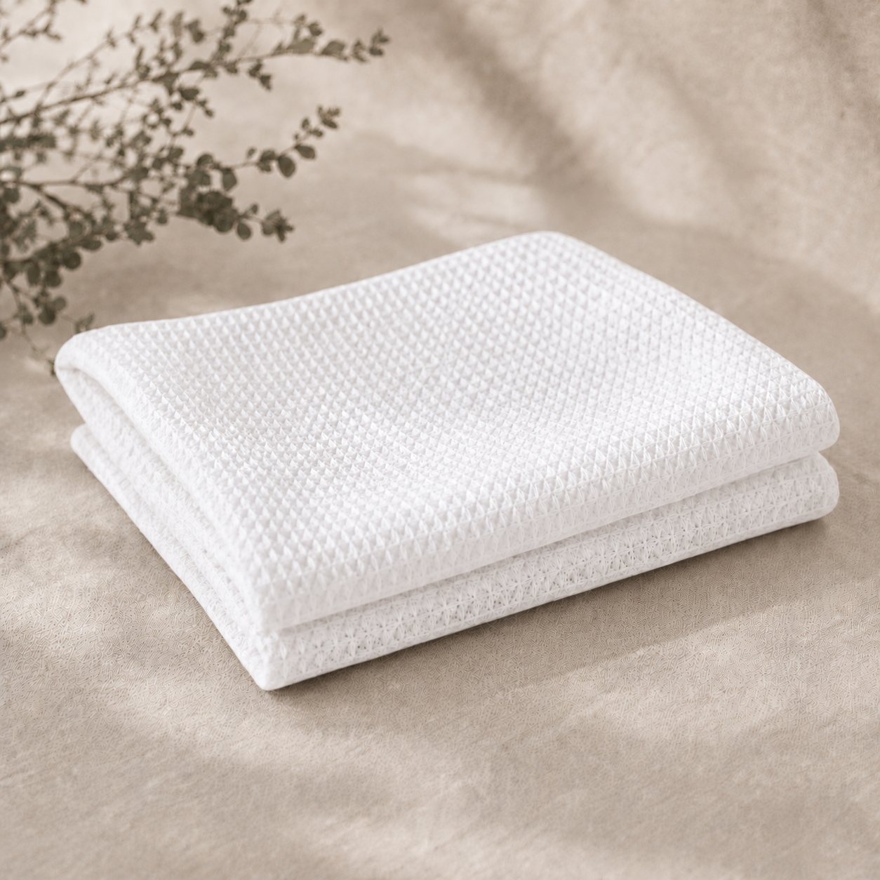 Waffle Cotton Kitchen Towel Hypersku