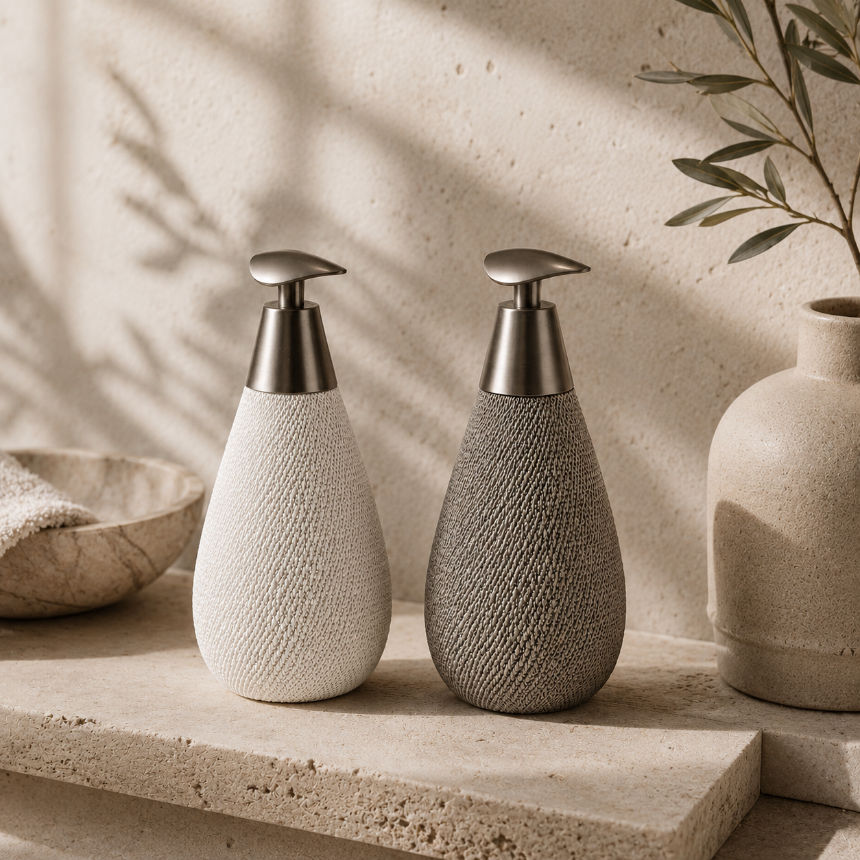 PRICE!!!! Textured Ceramic Soap Dispenser Bottle Hypersku
