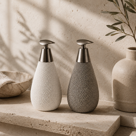 PRICE!!!! Textured Ceramic Soap Dispenser Bottle Hypersku