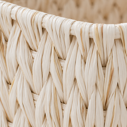 PRICE!!! Handwoven Water Hyacinth Storage Basket Hypersku