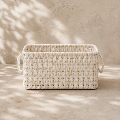PRICE!!! Handwoven Water Hyacinth Storage Basket Hypersku