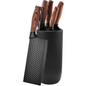 Nordic Ribbed Knife Set with Holder Hypersku