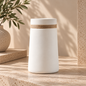 Nordic Ceramic Vase with Rope Detail Hypersku