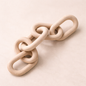 Sculptural Wooden Chain