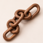 Sculptural Wooden Chain
