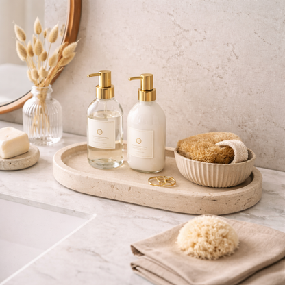 Travertine Decorative Tray Hypersku