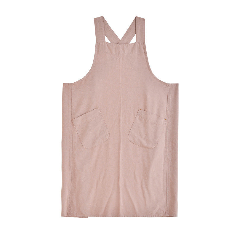 Simple Linen Apron for Kitchen and Cafe Hypersku