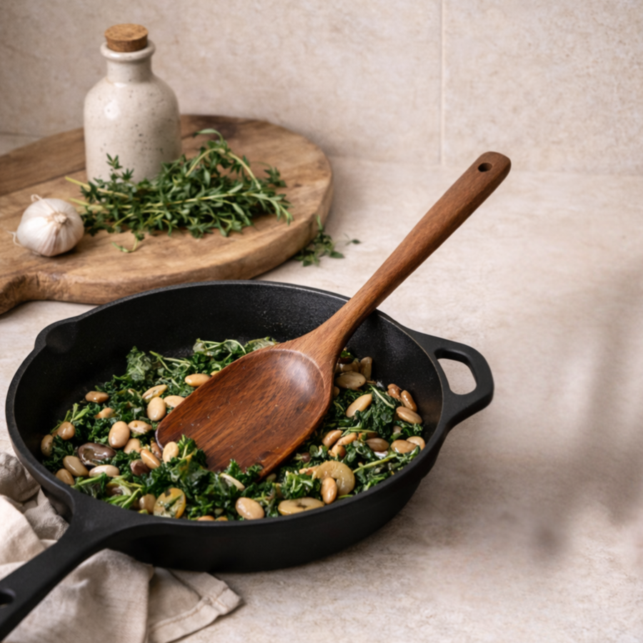 Artisan Wooden Kitchen Utensil Set Hypersku
