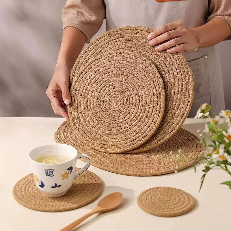 Woven Heat Insulation Place Mats Hypersku