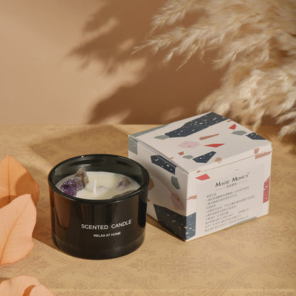 Aromatic Soy Candle in Glass Vessel Hypersku
