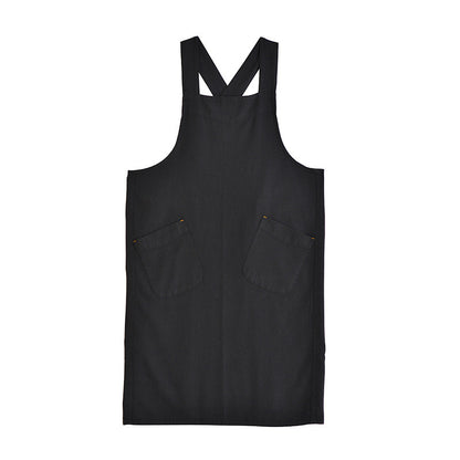 PRICE!!! Cross Back Linen Apron Hypersku