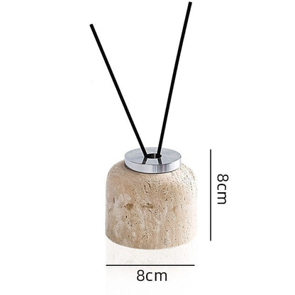 Yellow Travertine Bathroom Organizer Set Hypersku