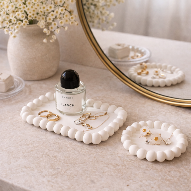 PRICE!!! Minimal Beaded Jewelry Display Tray Hypersku