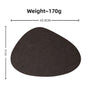 Leather Table Placemats Heat Resistant Waterproof Hypersku